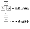 地図の操作説明